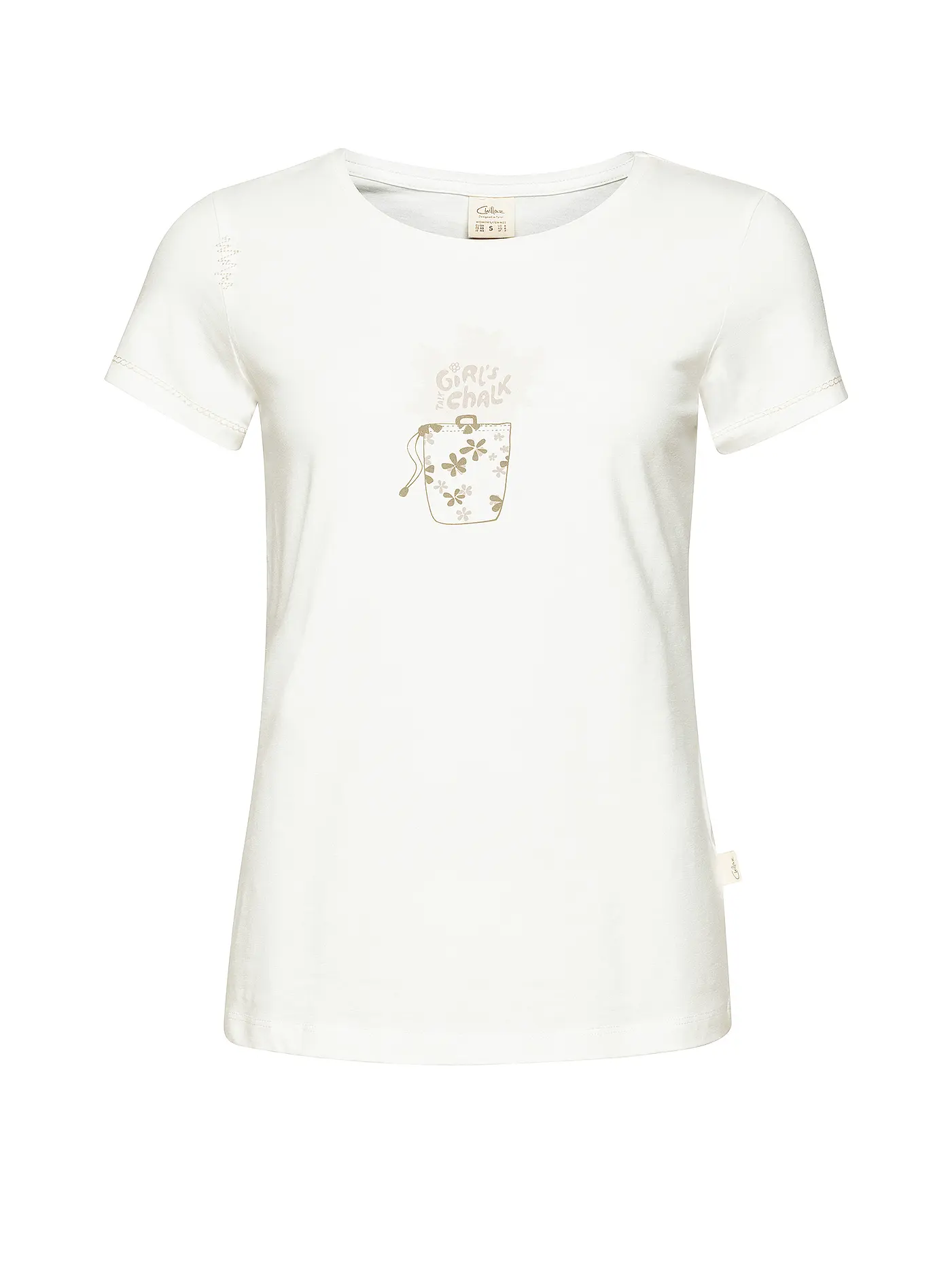 CHILLAZ | Damen Klettershirt Gandia Talk Chalk | weiss